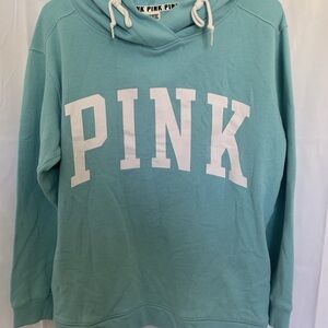 PINK Victoria's Secret Women's Teal Pullover Sweater